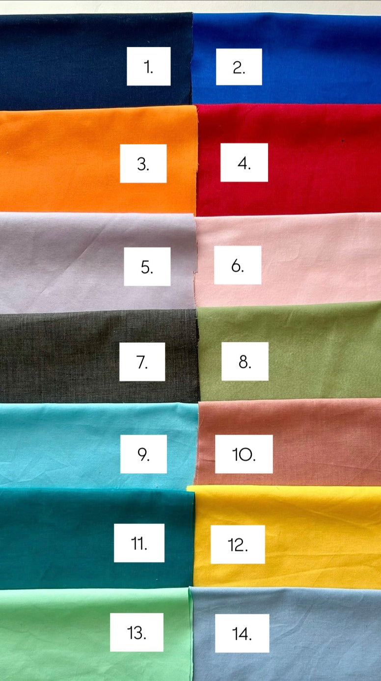 Quilted name bunting
